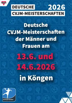 Flyer Deutsche CVJM Meisterschaften 2026